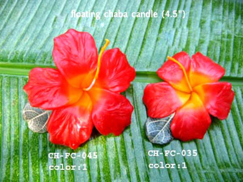 เทียนหอม เดชอุดม :  CATALOGUE03|Small floating flower candles from Thailand
FLOATING FLOWER CANDLES|CH-FC-045|4.5 Inch