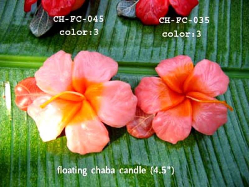 เทียนหอม เดชอุดม :  CATALOGUE03|Small floating flower candles from Thailand
FLOATING FLOWER CANDLES|CH-FC-045|4.5 Inch